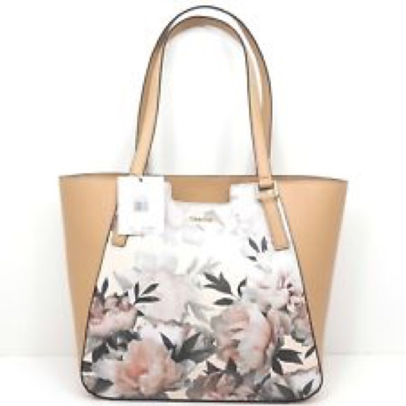 calvin klein floral bag